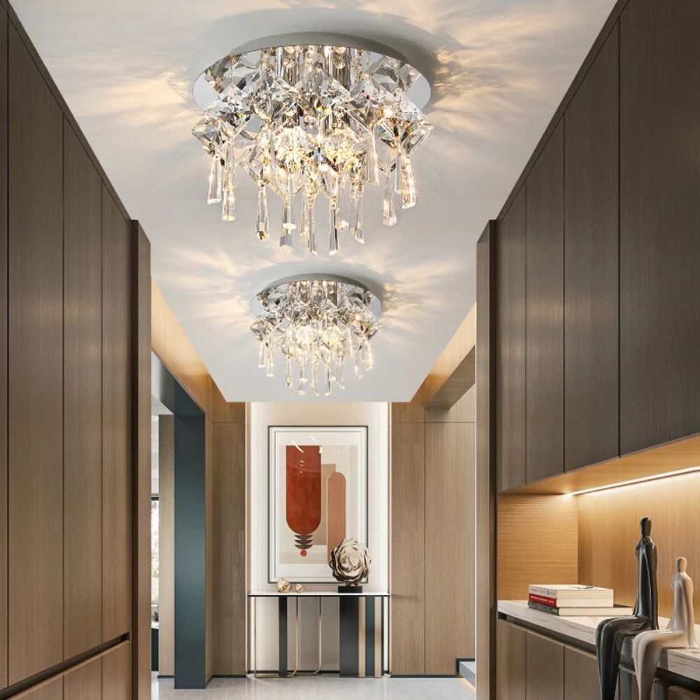 Creative Ceiling Lights Crystal Led