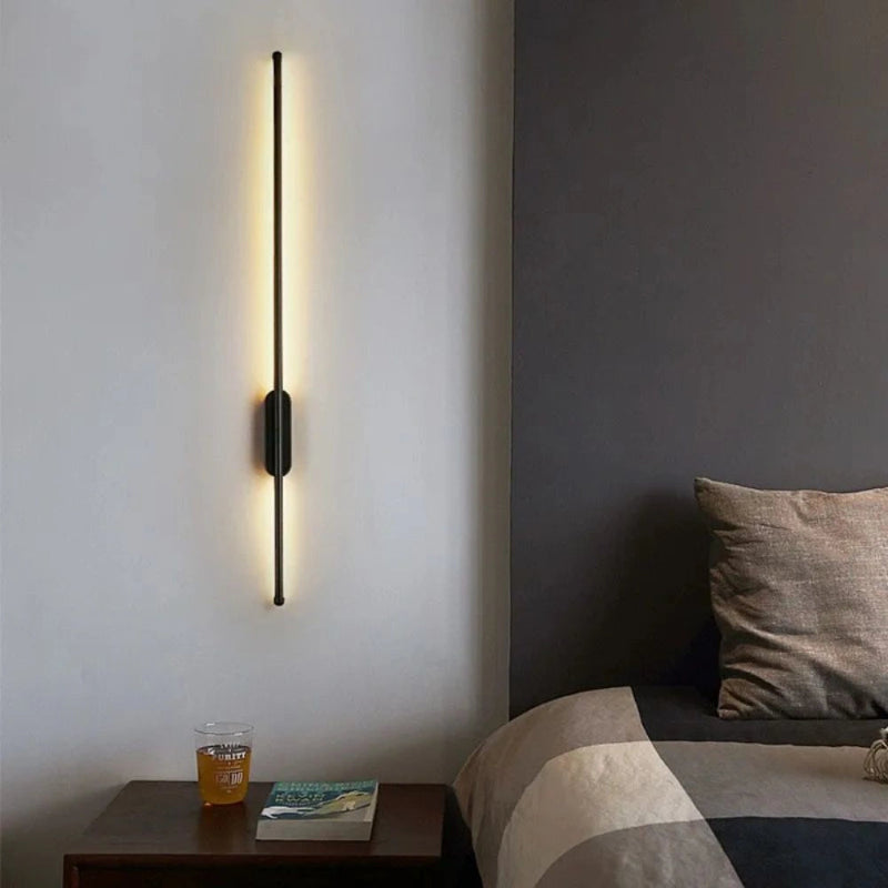 LED Linear Wall Light Sleek & Minimalist black 1