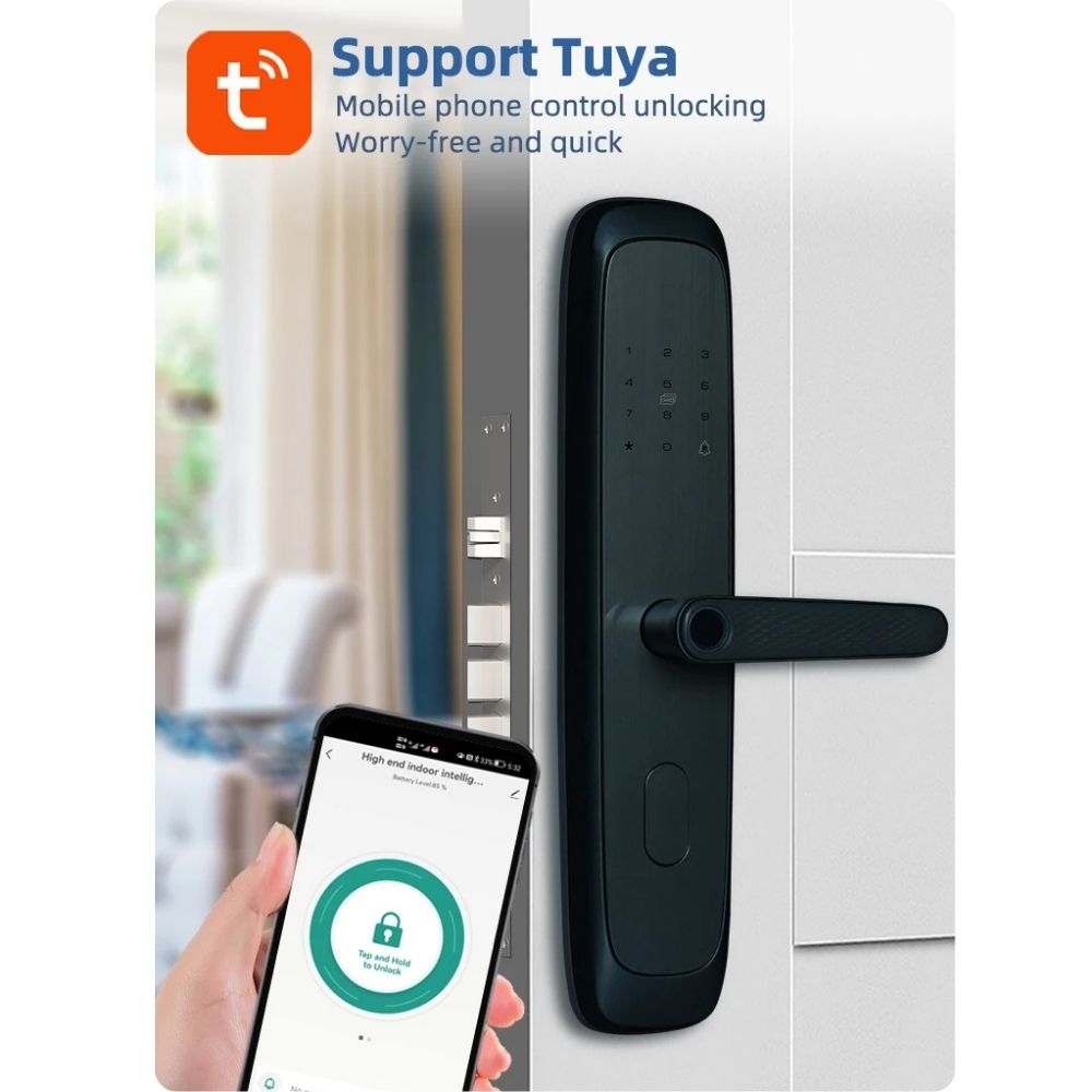 WiFi Smart Fingerprint Door Lock