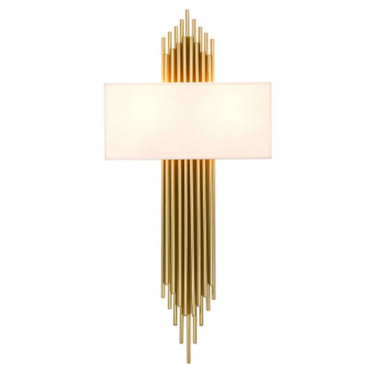 American Stainless Steel Light Luxury Living Room Wall Lamp