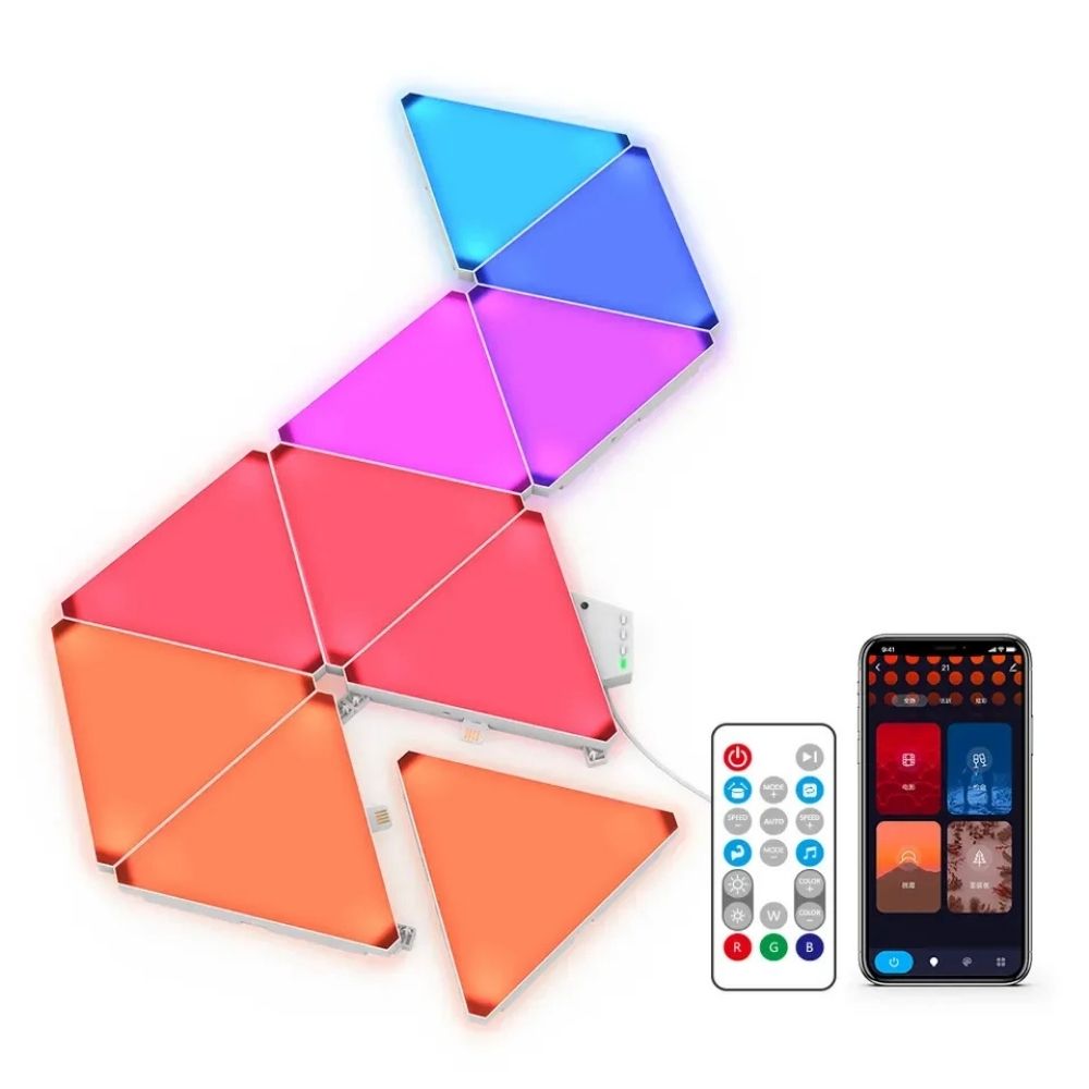 App-Controlled LED Wall Lights