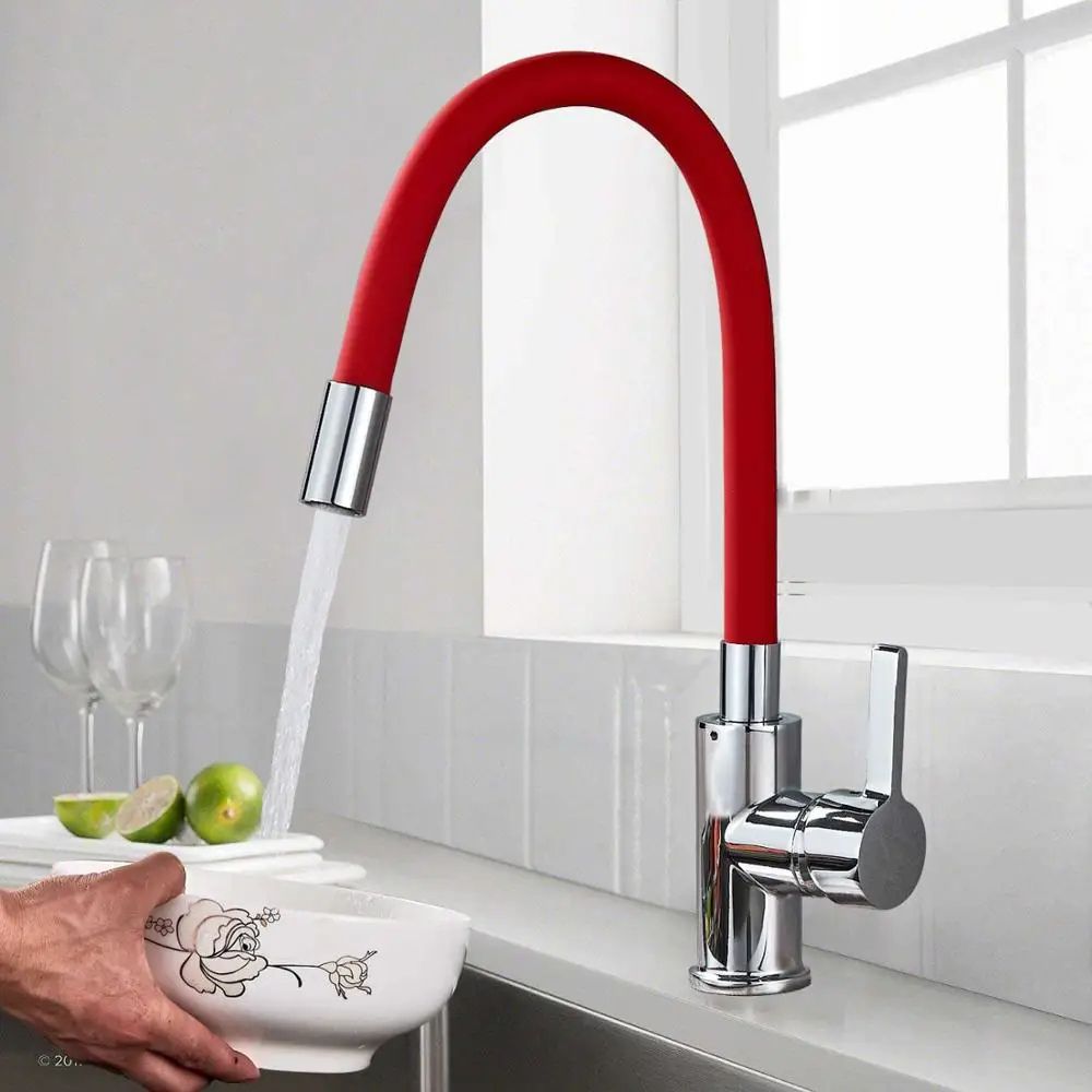 Flexible Spout Kitchen Faucet