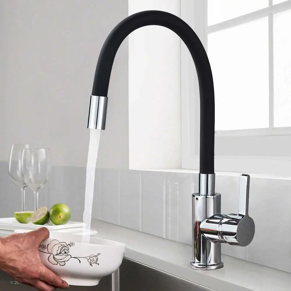 Flexible Spout Kitchen Faucet