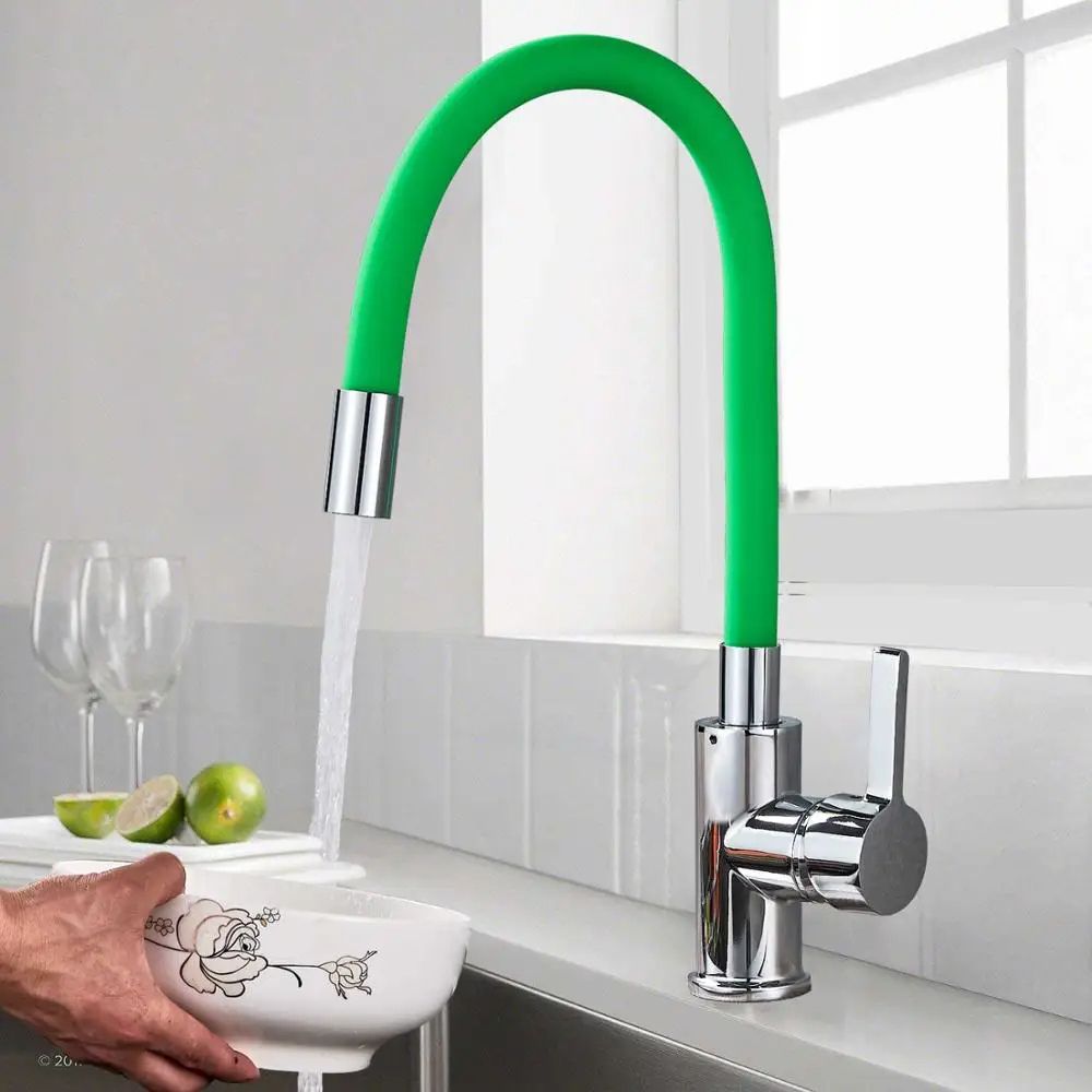 Flexible Spout Kitchen Faucet