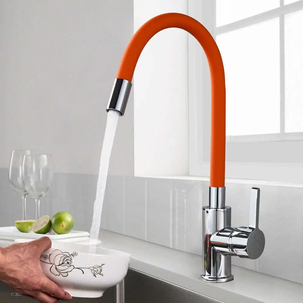 Flexible Spout Kitchen Faucet