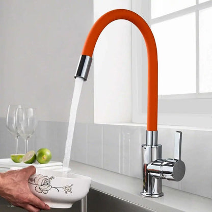 Flexible Spout Kitchen Faucet