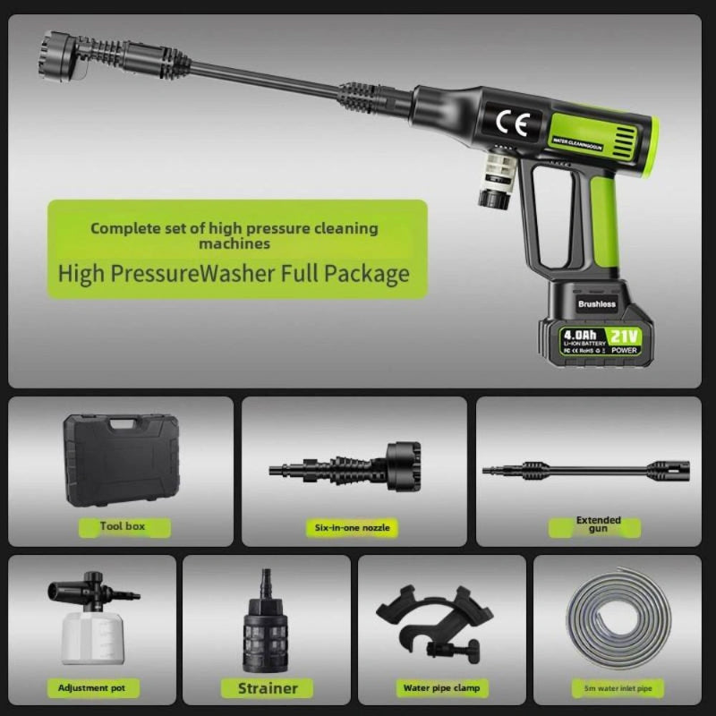 Cordless Pressure Washer - Lightweight & Powerful Cleaning1