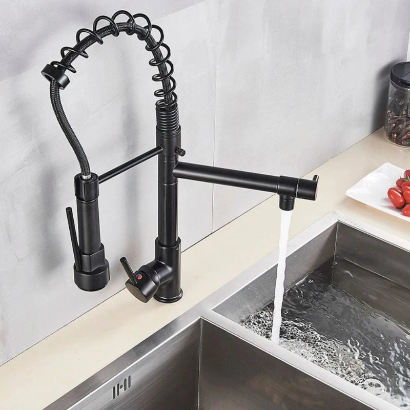  Kitchen Faucet Stainless Steel with Smart Sensor black 1