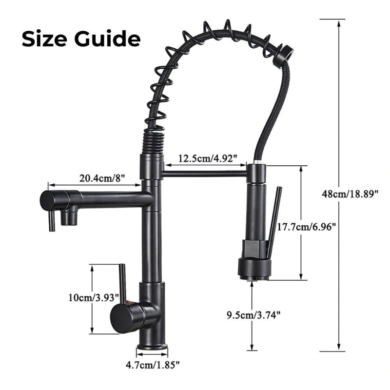  Kitchen Faucet Stainless Steel with Smart Sensor black 2