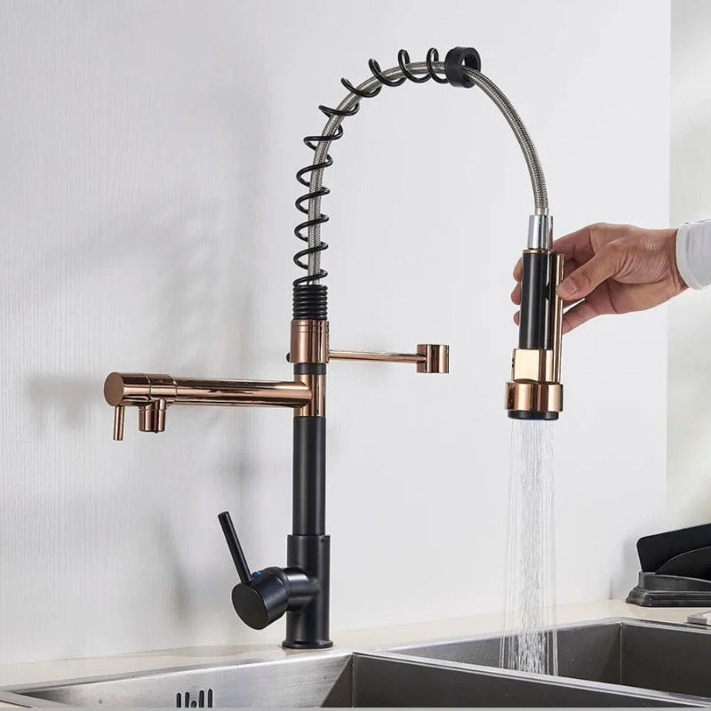  Kitchen Faucet Stainless Steel with Smart Sensor black and bronze