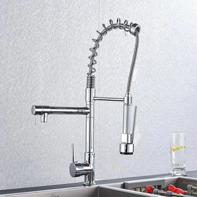 Kitchen Faucet Stainless Steel with Smart Sensor silver
