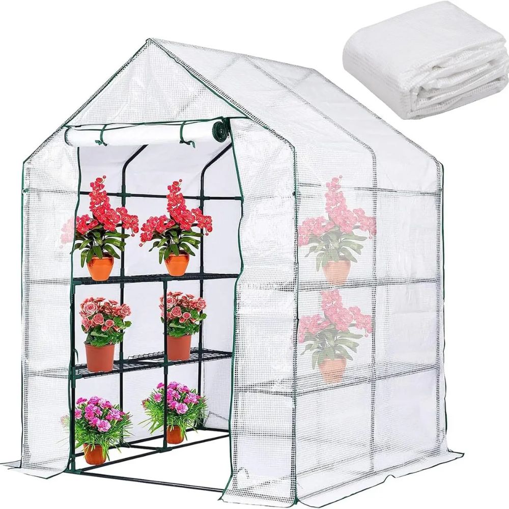 Clear Walk-In Greenhouse