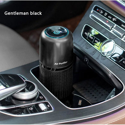 Portable Car Air Purifier with PM2.5 Filtration