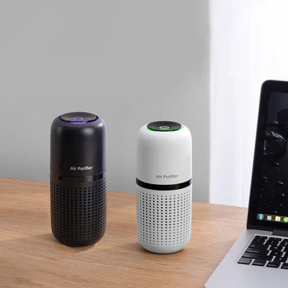 Portable Car Air Purifier with PM2.5 Filtration