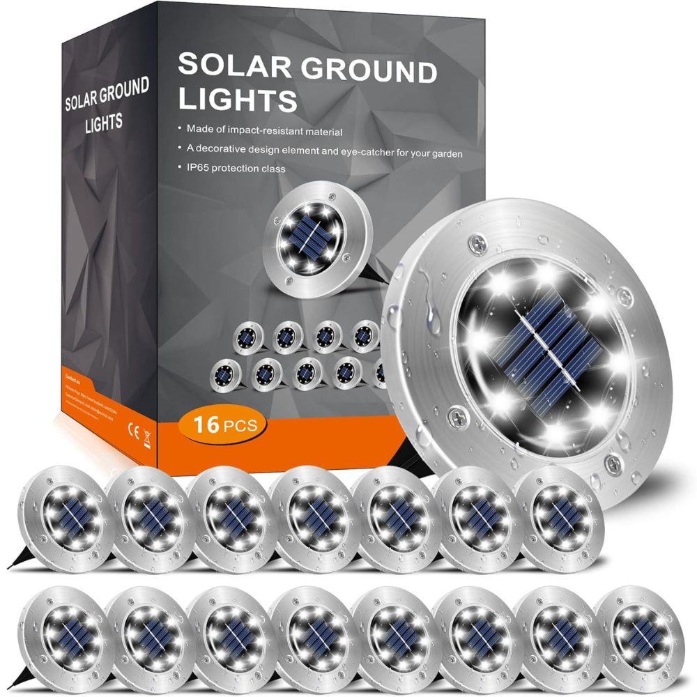 Solar Powered Garden Lights 8 LED