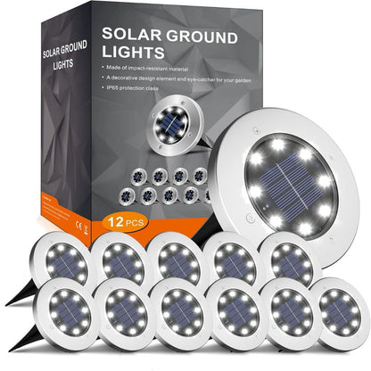 Solar Powered Garden Lights 8 LED