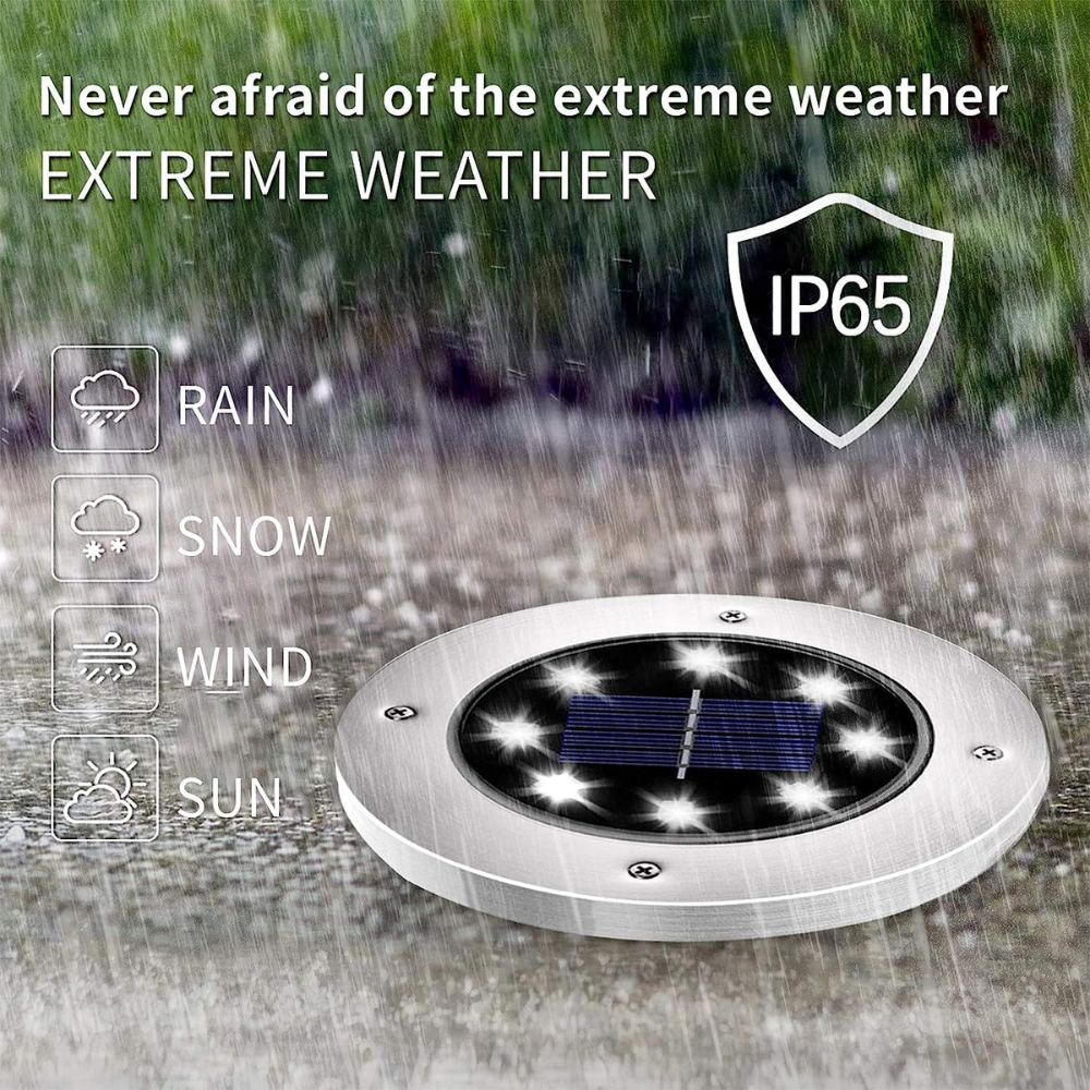 Solar Powered Garden Lights 8 LED