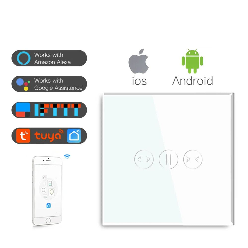 Smart Curtain Switch with App Control