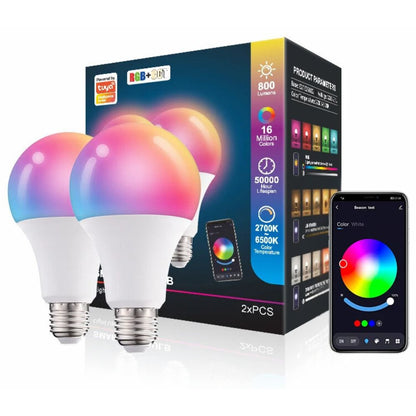 Smart WiFi RGB LED Light Bulb