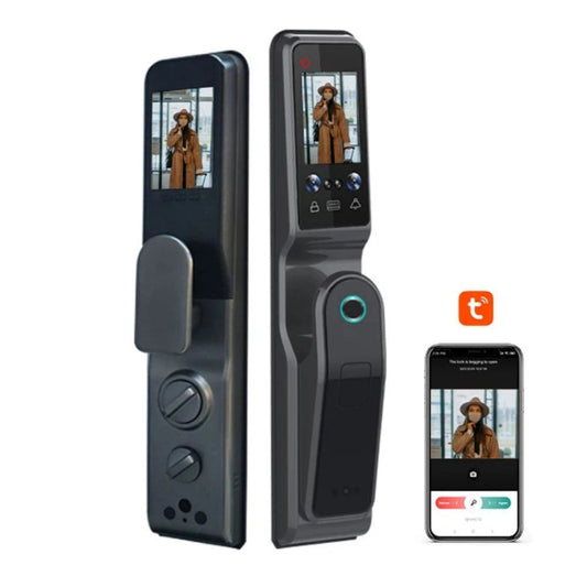 Smart Door Lock with WiFi & Camera 3D Face Recognition