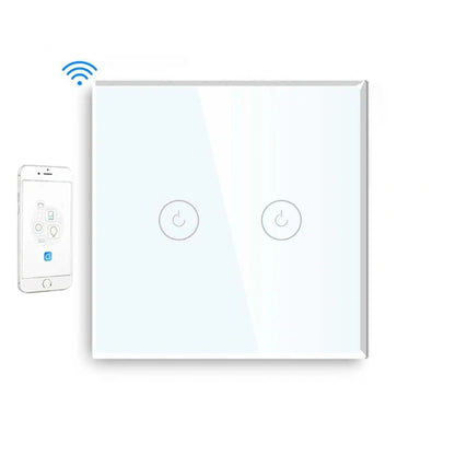 Smart Wi-Fi Touch Light Switch – Seamless Voice and App Control white1