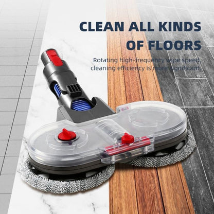 Electric Rotating Mop Head for Vacuum Cleaners